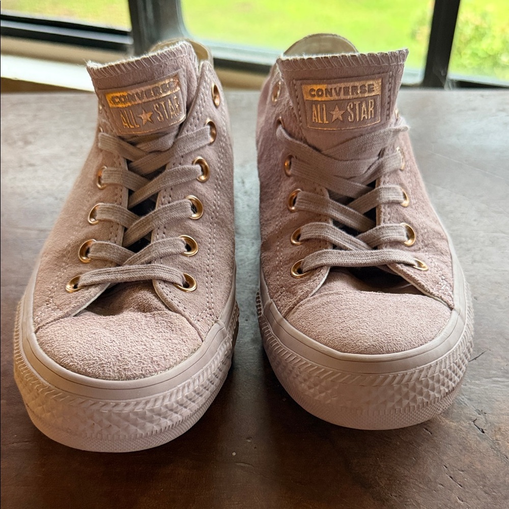 Converse Pink High-Top Sneakers